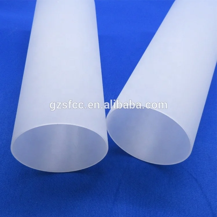 high transparent acrylic pipe diffusing acrylic tube for lighting diffuser