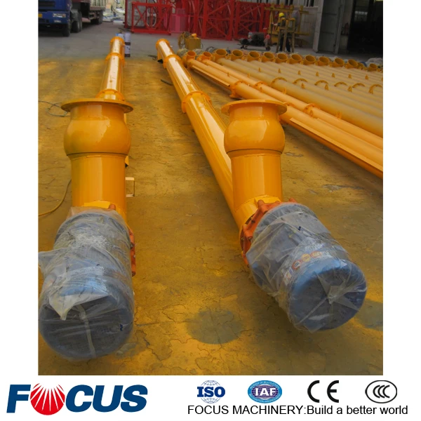 25t/h Spiral Cement Flexible Screw Conveyor for Cement Silos