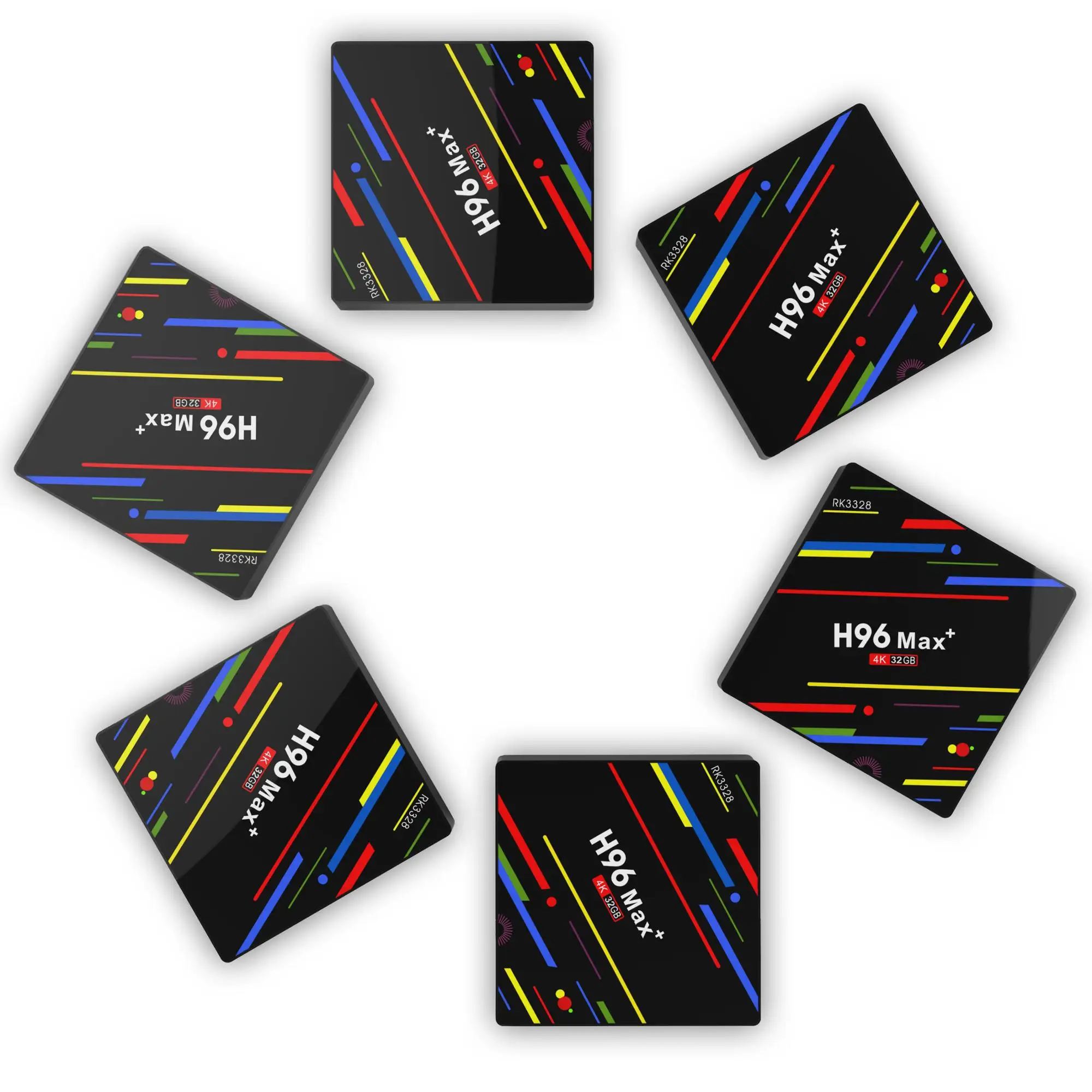 Tv box android 7,1 4 ГБ оперативной памяти 32 ГБ Rom H96 Max RK3328 Rockchip 5 г двойной Wifil 4 К android tvbox