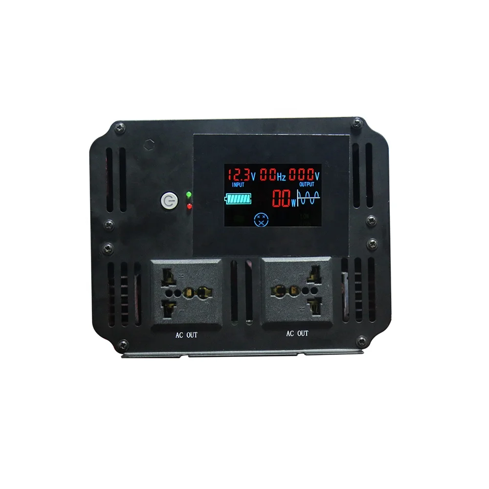 China Suppliers Inverter 5000W Off Grid DC12V/24V To AC110V/220V Pure Sine Wave Converter For Camping And Solar System