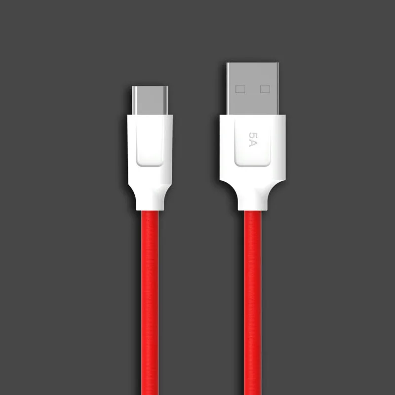 
Type c fast cable 5A TPE Flexible USB Fast charging USB 3.0 Data Cable 