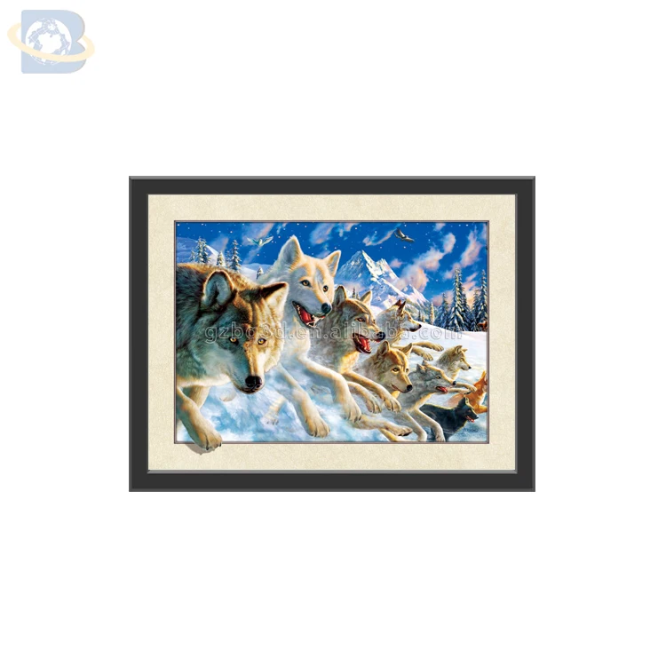 
Natural 5D beautiful picture scenery with paper frame for wall hanging 