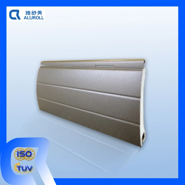 45mm insulated aluminum foam filled shutter slat