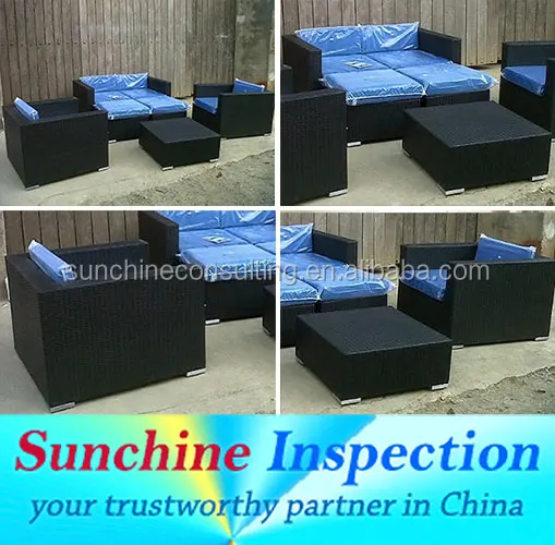 Products Inspection in Indonesia /Cane Furniture, Rattan Furniture, Wicker furniture Quality Inspection / Efficient QC Services