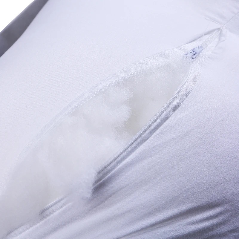 
Long U-shape prenatal maternity body pillow for comfort back 