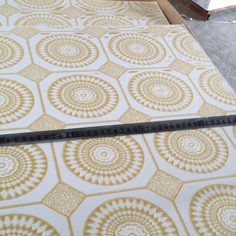 Aluminium foil backed pvc coated gypsum ceiling board