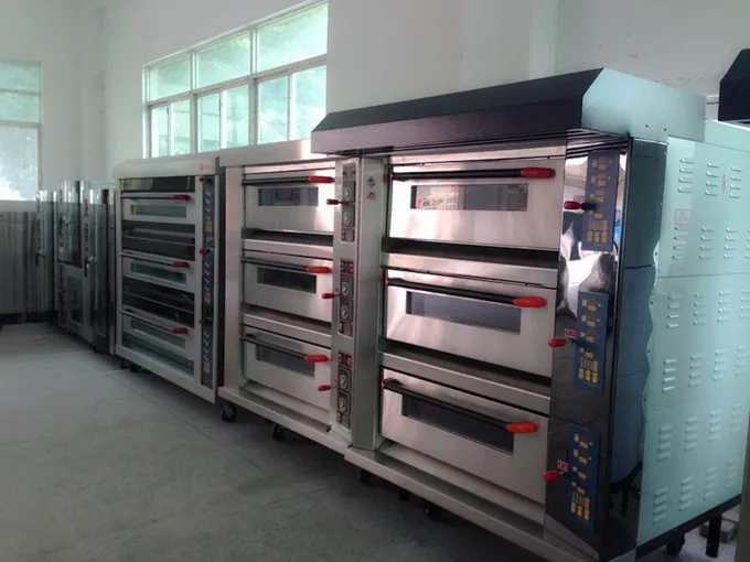 
Luxurious 3 deck 12 trays electric commercial oven for bread 