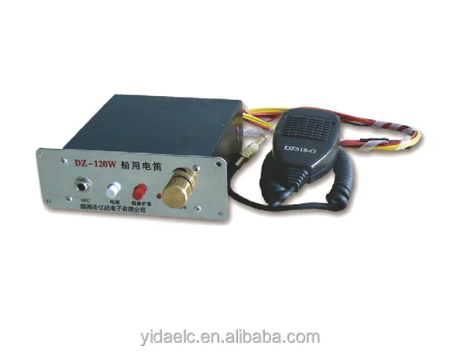 Marine motor siren with MIC 120W