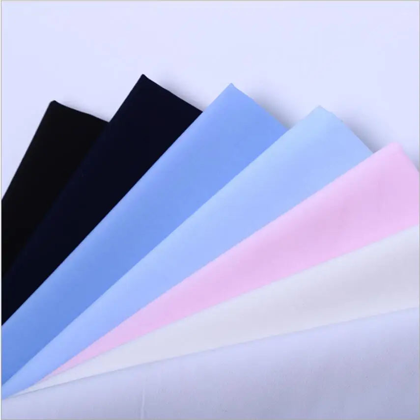 wholesale clothes material 100% polyester fadeproof black abaya fabric