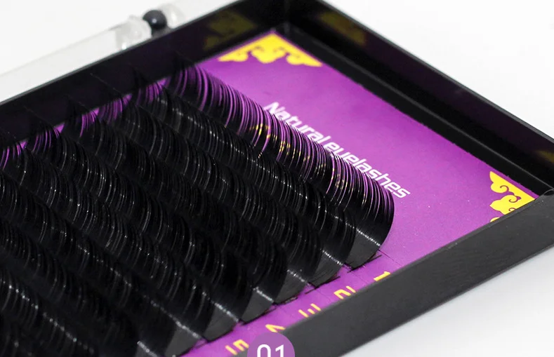 
False eyelashes Factory wholesale russian volume glue eyelash extension private label 