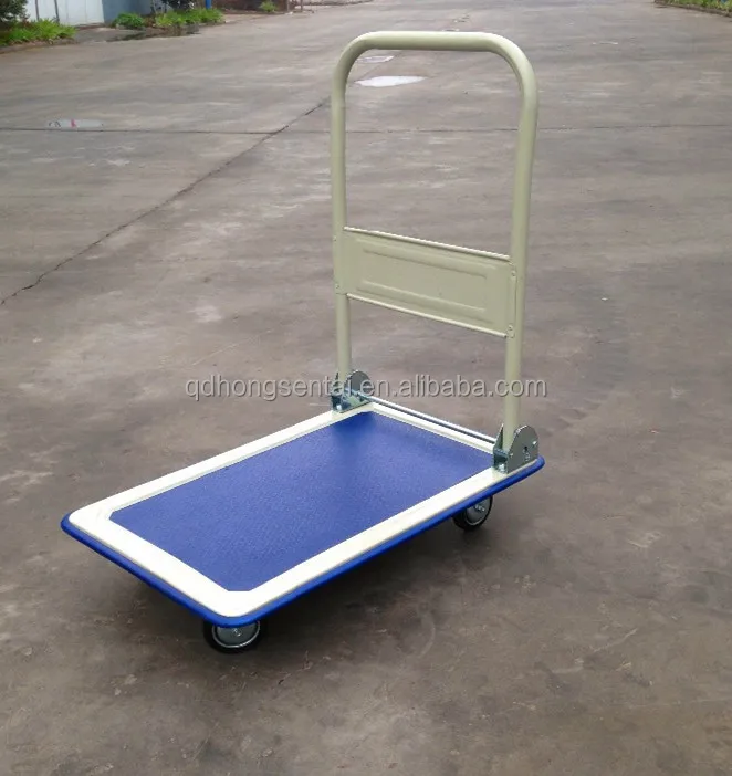 PH150 PH300 foldable plastic platform trolley 150kgs 300kgs for sale