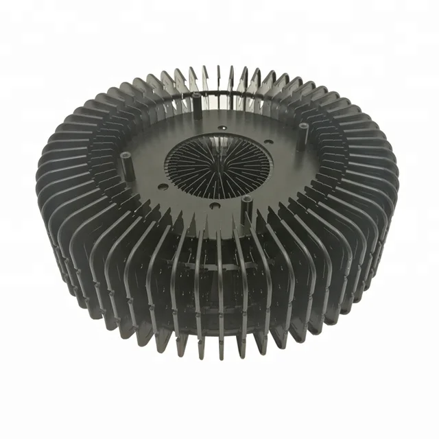 6061 aluminum flexible heat sink 160mm heatsink profile used for led high bay light