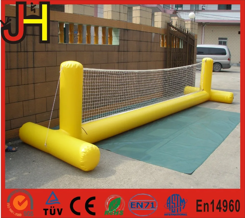 Hot sale inflatable pool volleyball net pool inflatable volleyball net court sport games
