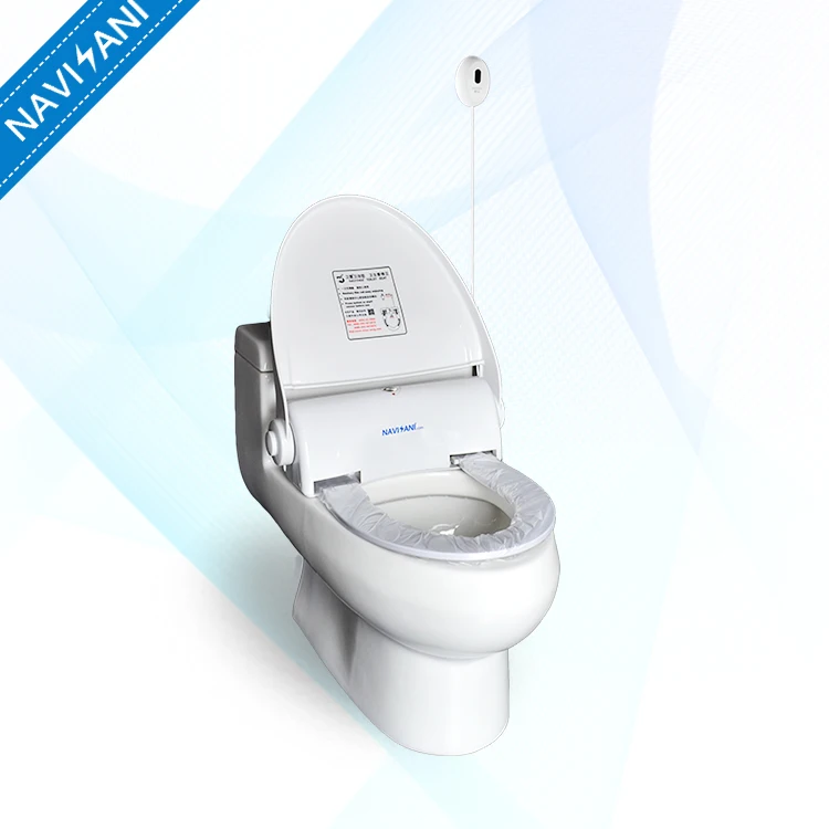 
Disposable intelligent paper hygienic toilet seat cover for public restroom to solve public sanitation problem 