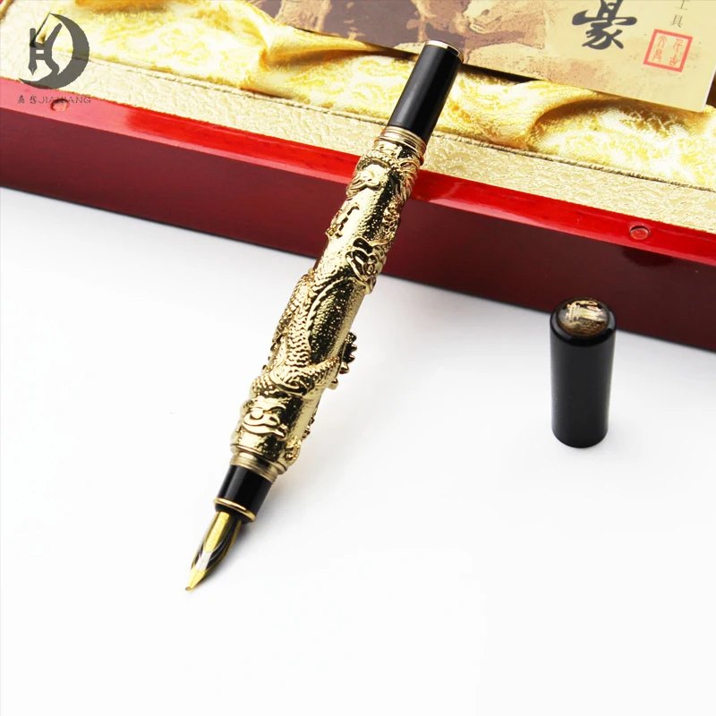 mq-83 Stock pen on sell dragon fountain pen metal calligraphy writing pen