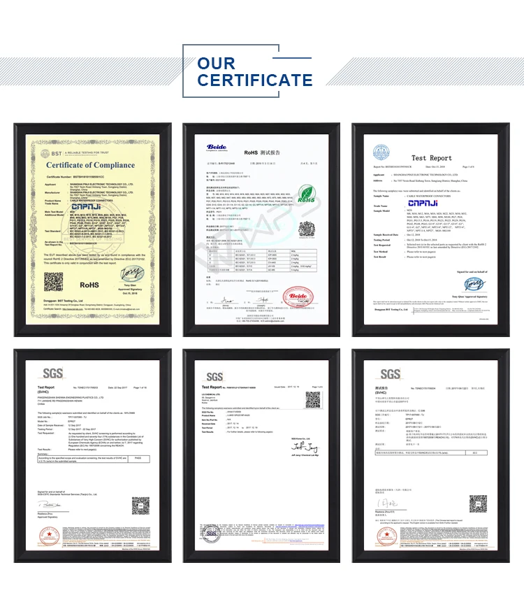 PG Thread Split Type Nylon  Strain Relief Flex Protecting Cable Gland