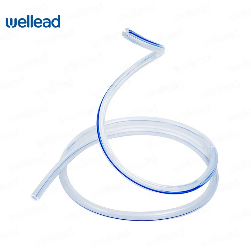 
100% Medical grade Silicone Round Fluted Drainage Tube 