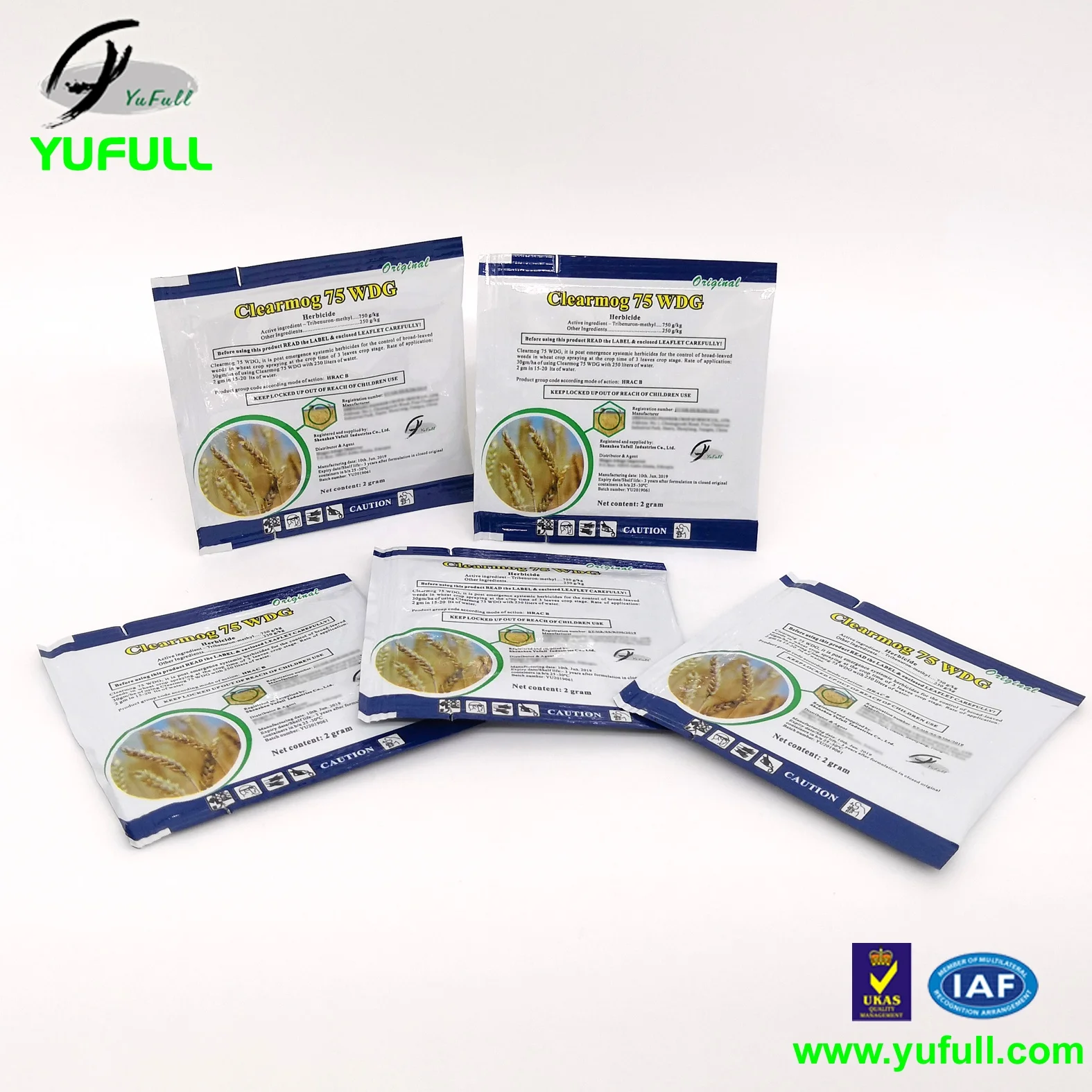 Wheat Herbidies Barley weedicide Tribenuron methyl 75% WDG