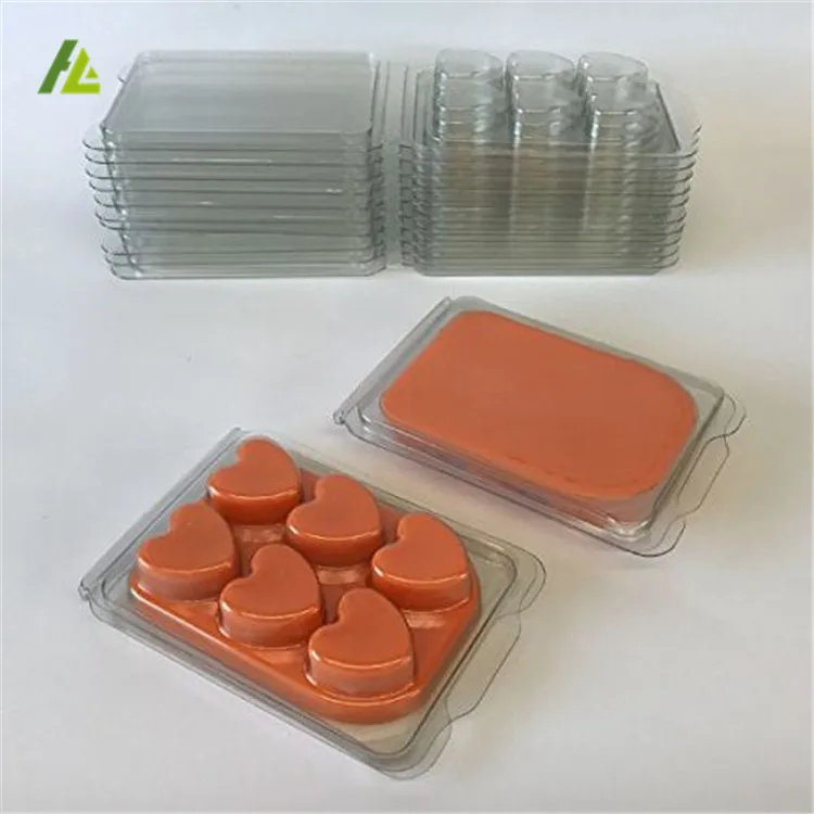 OEM Custom wax melts plastic clamshell packaging