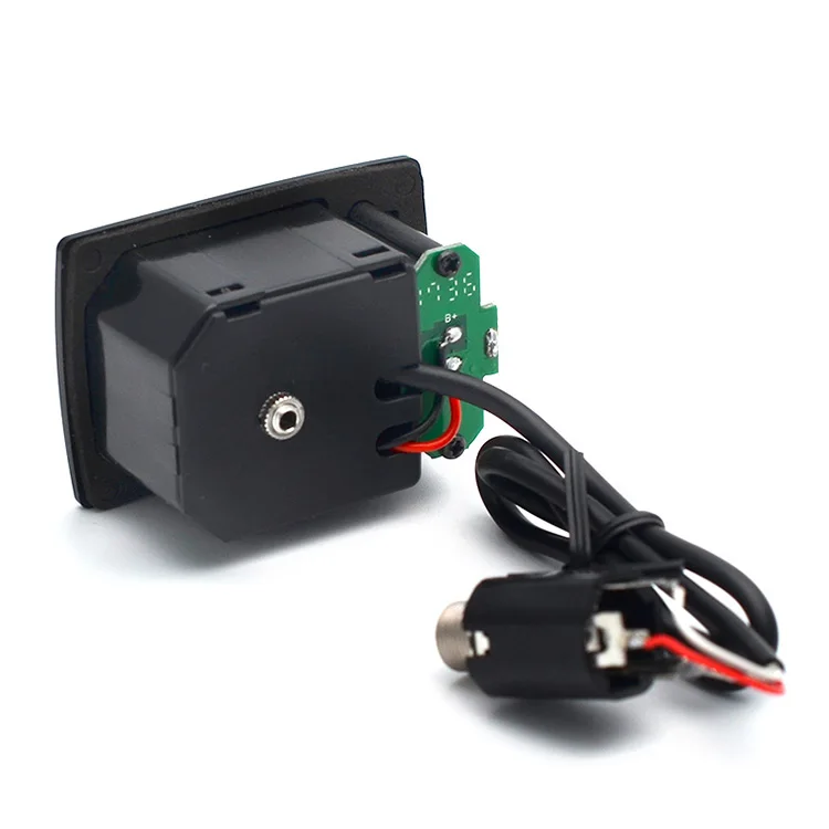 High quality 2-Band Ukulele Preamp Equalizer Pickup with Tuner