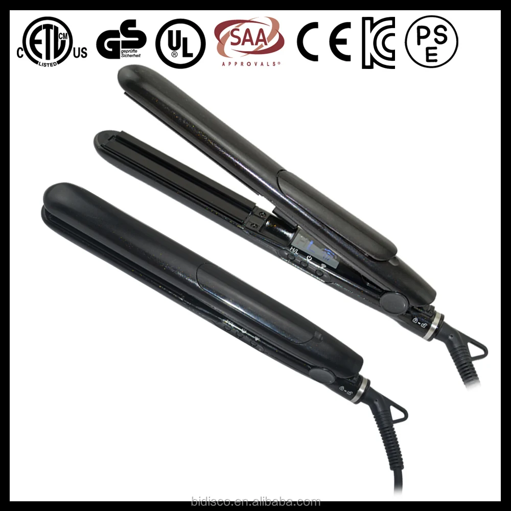 keratin oil and water ceramic tourmaline titanium coating professional steampod hair straightener