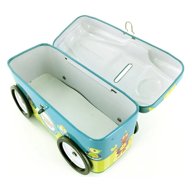 Factory Personalized Custom Cartoon Car Shape Money Bank for Coin Storage