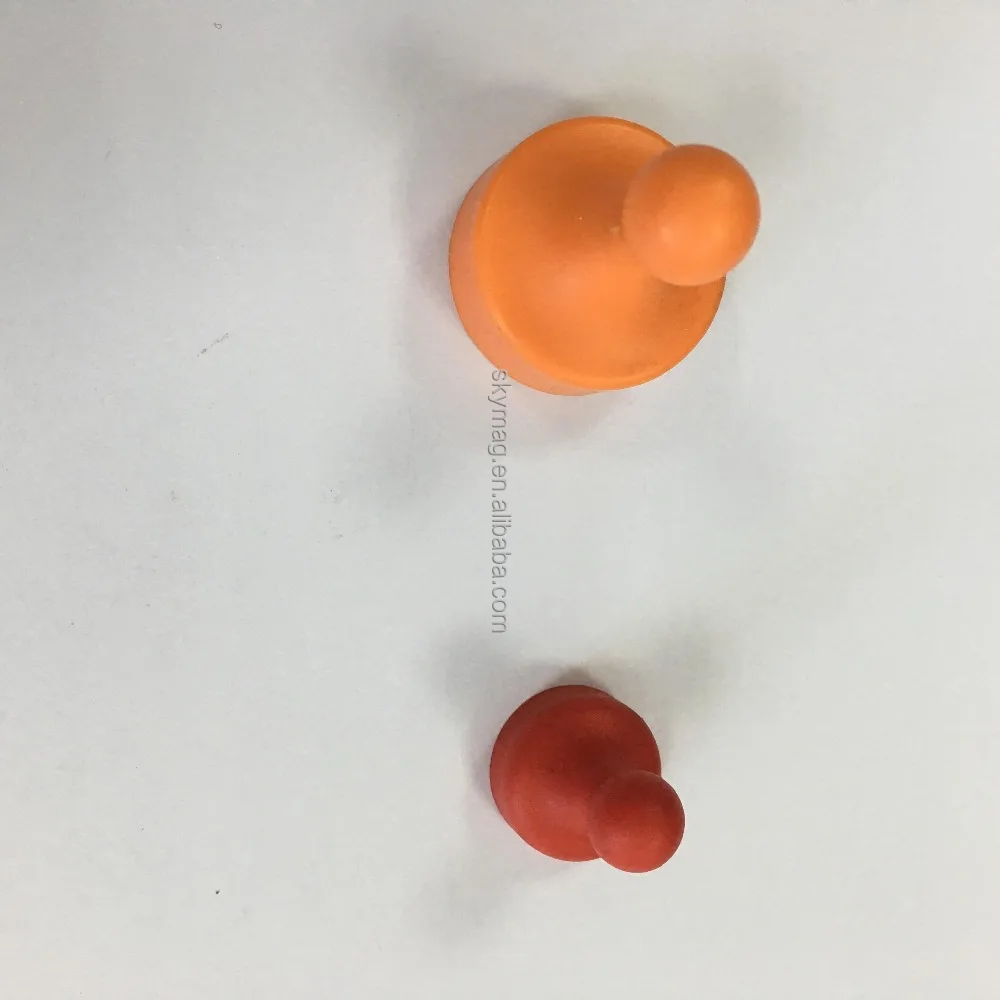 
Plastic cover magnet push pin magnet button 