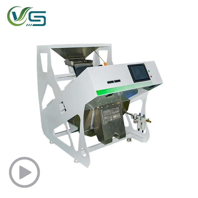 optical color sorter machine, grain sorting machine, grain grading machine in rice mill machine