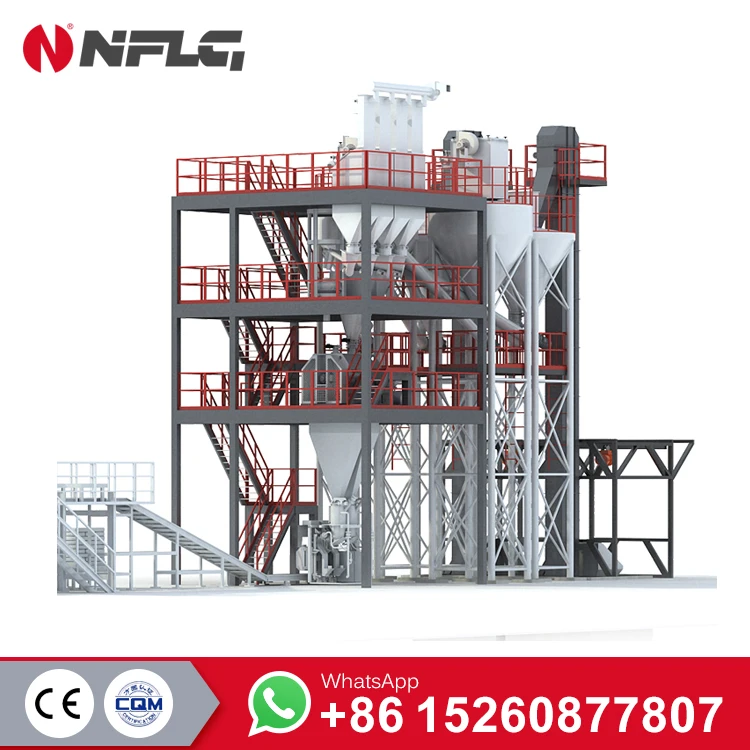 High capacity low noise dry mortar sand making equipment for great sale with reasonable price