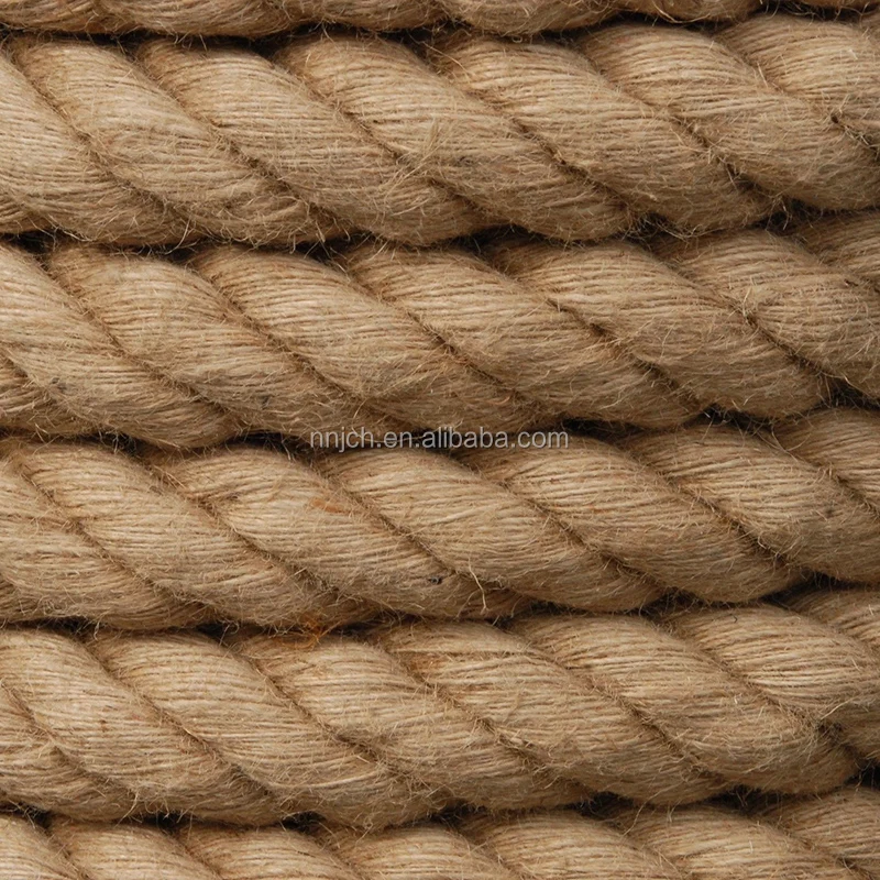 Jute Rope Jute Twisted Cord 100% Recyclable 3~60MM