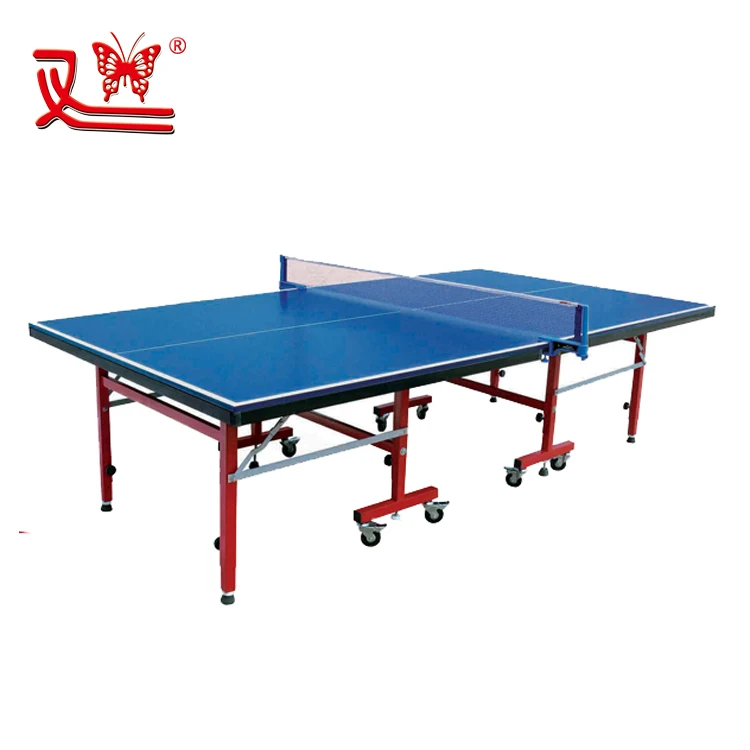 Shuangdie Brand Height adjustable table tennis table