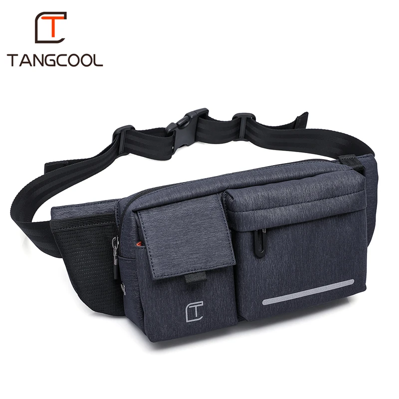 
2020 brand waterproof custom print sport men travelling shoulder waterproof oem motorcycle gym waist bag 