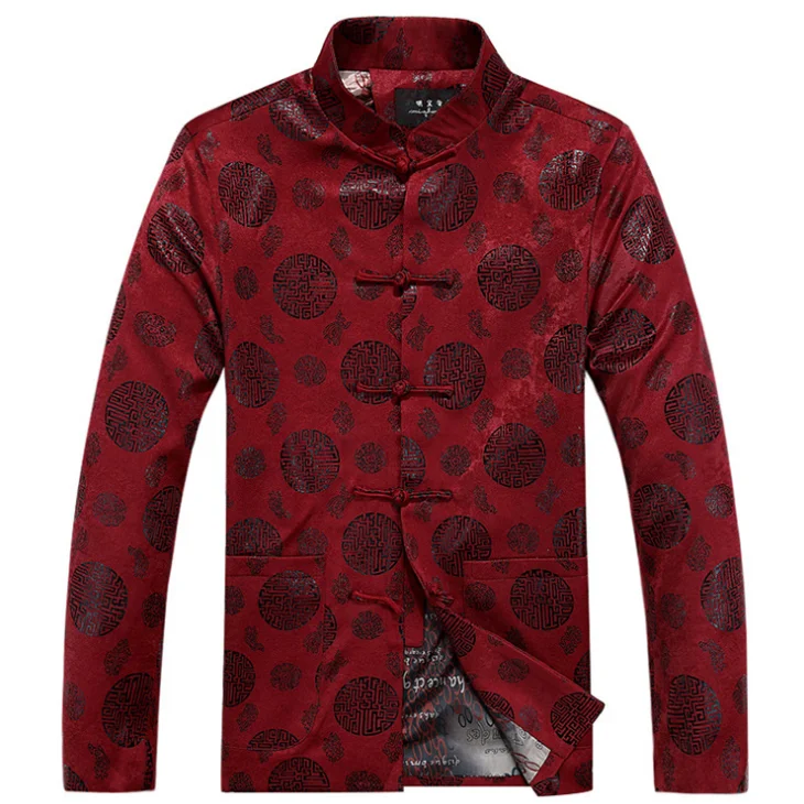 Новое поступление 2018, китайский костюм Тан для мужчин с торговой гарантией