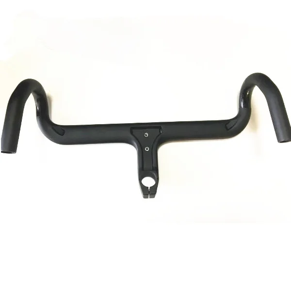 
Integrated Road Bicycle Bent Bars bike carbon fiber handlebar with Stem 
