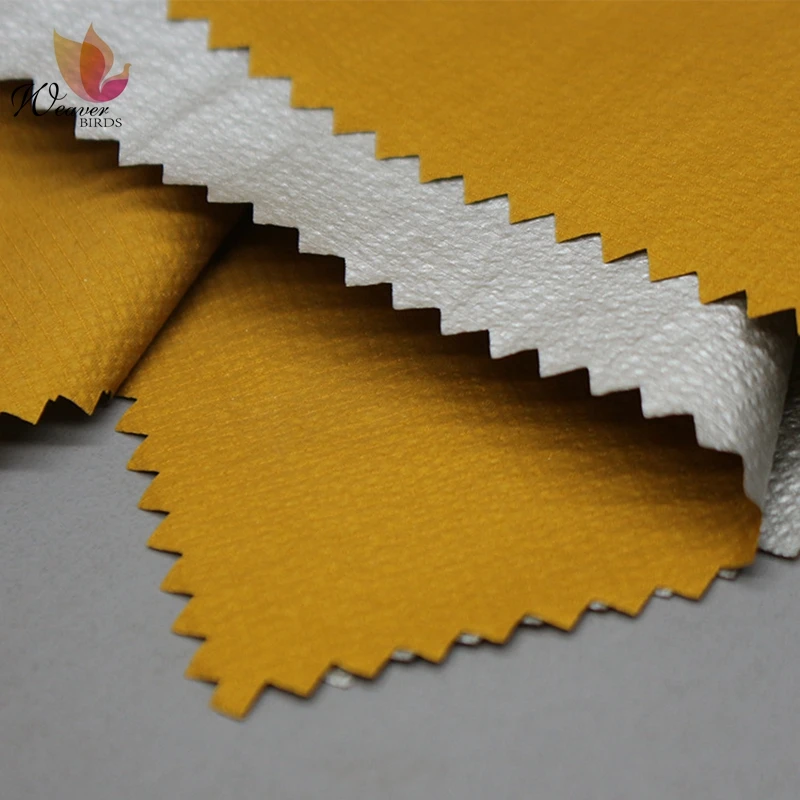 Nylon Bubble Plaid 20D Water Vapour Permeability Coated Silver Lamination 3K/3K Waterproof/Breathable Windbreaker Fabric