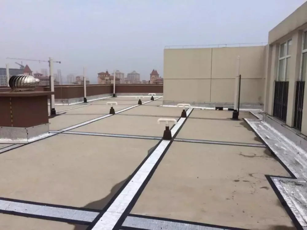 HDPE Aquaprufe underground high polymer polyethylene bitumen emulsion waterproofing membrane