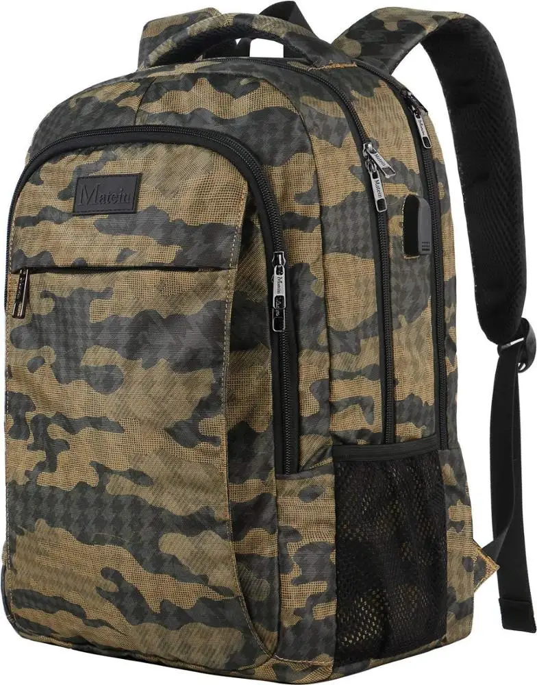 Travel Laptop Backpack,Business Anti Theft Slim Durable Laptops Backpack with USB Charging Port,Water Resistant College bag