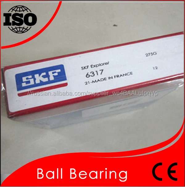 Обеспечить Высокое Качество SKF Подшипник 6317 Радиальный Шариковый Подшипник 6317