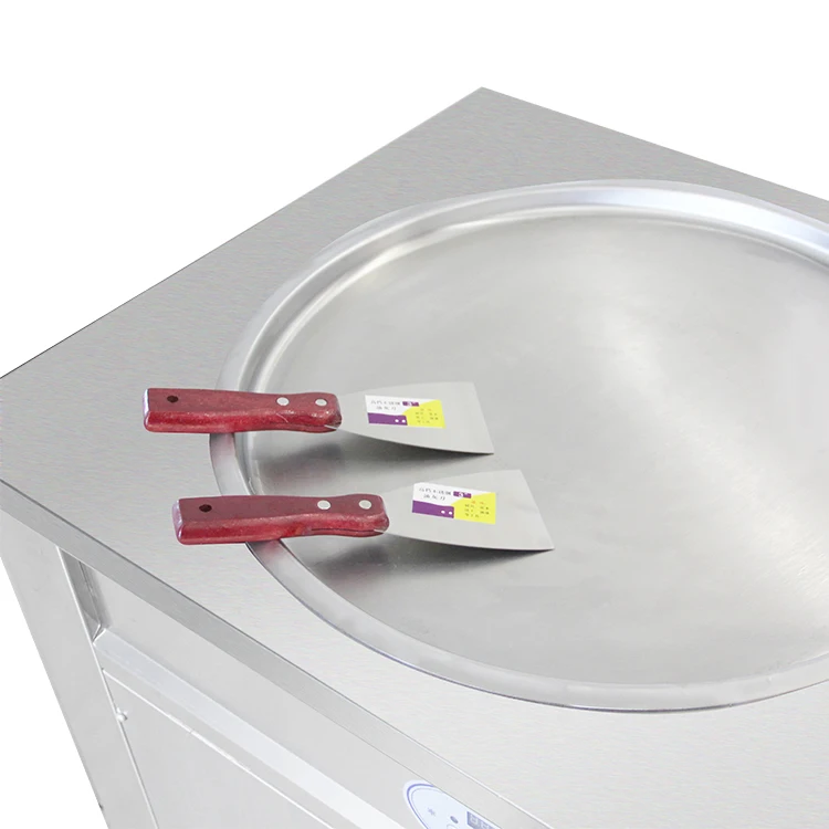 Wholesale factory Commercial Mini and Portable Fried ice cream roll ice maker machine