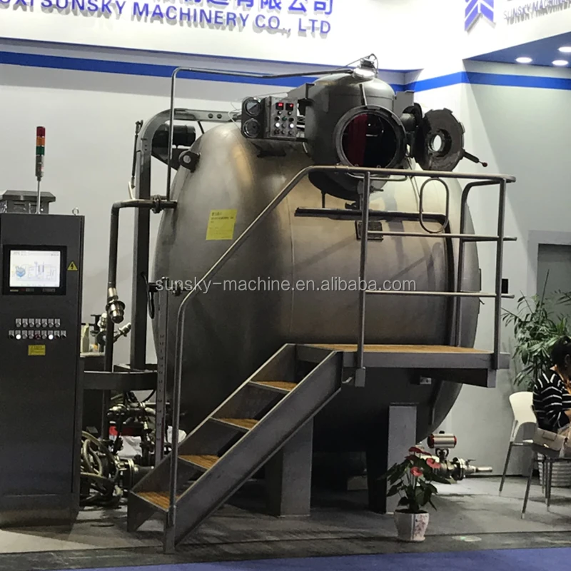 
Low Liquor Ratio/Low Power Consumption/Low Maintenance Cost High Temperature Cloth Dyeing Machine 