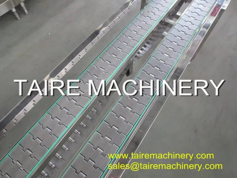 Heavy duty electric Single chain power Roller Conveyor&Conveying Equipment-taire