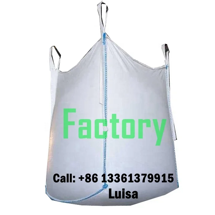 100% polypropylene 1000kg bulk waterproof jumbo big bag