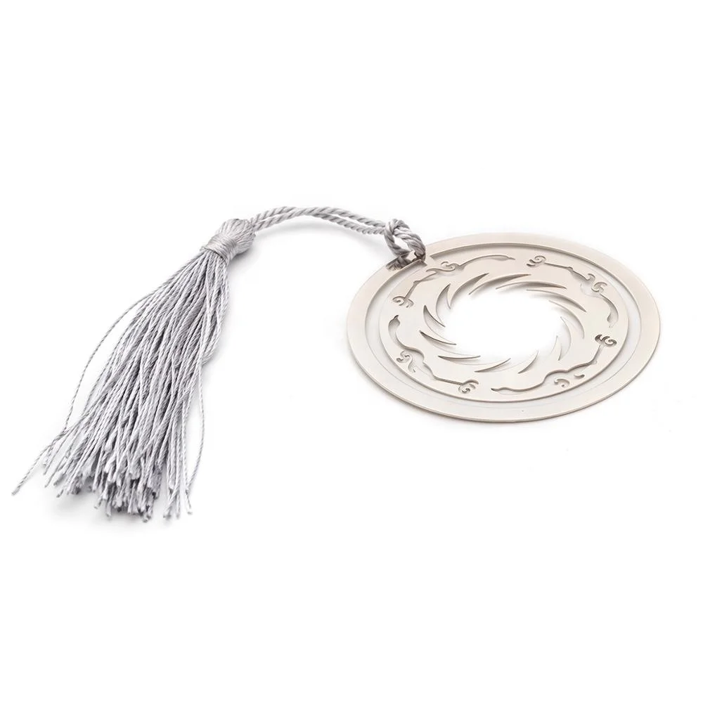 WINWIN Custom your etching logo metal bookmark for gifts