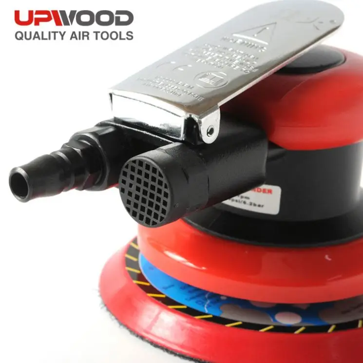 UW-2165 Non-Vacuum 5 inch  Air Pneumatic Random Orbital Palm Sander Tools