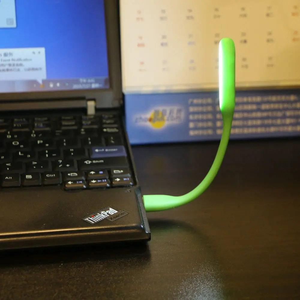 Flexible LED USB Gadgets Light Lamp 180 Degree Adjustable Portable Lamp for Power Bank PC Laptop Computer & Other USB Devices