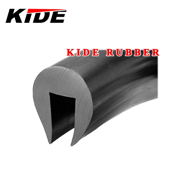 Rubber U channel profile seal strip u shaped rubber seal