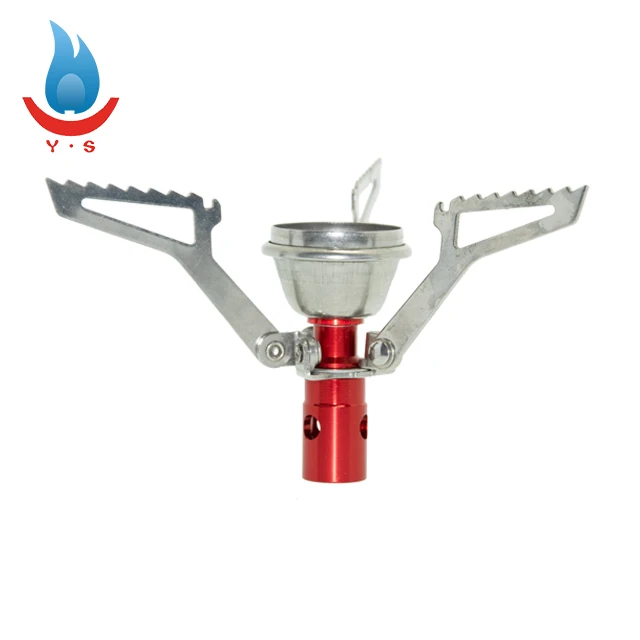 Portable single burner camping stove  folding titanium alloy camping propane stove  Ultralight Outdoor Cooking Stove