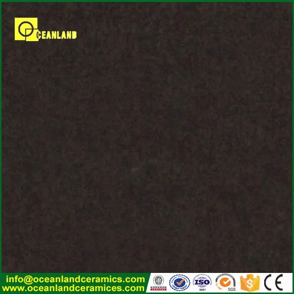 Фабрика низкие цены хорошее качество огнеупорный кирпич керамический черный блеск плитки для пола