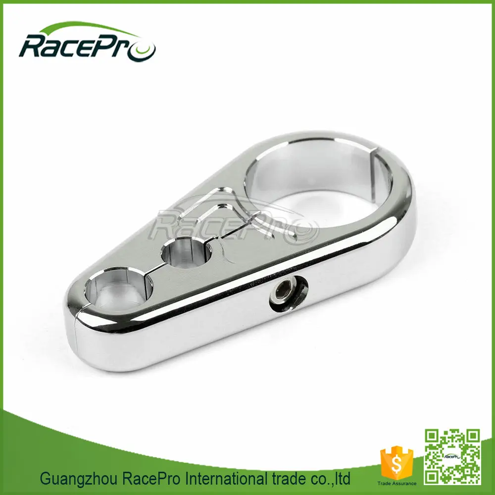 1 Inch Frame Handlebar Dual Throttle Line Brake Clutch Cable Clamp Clip Holder For Harley Davidson