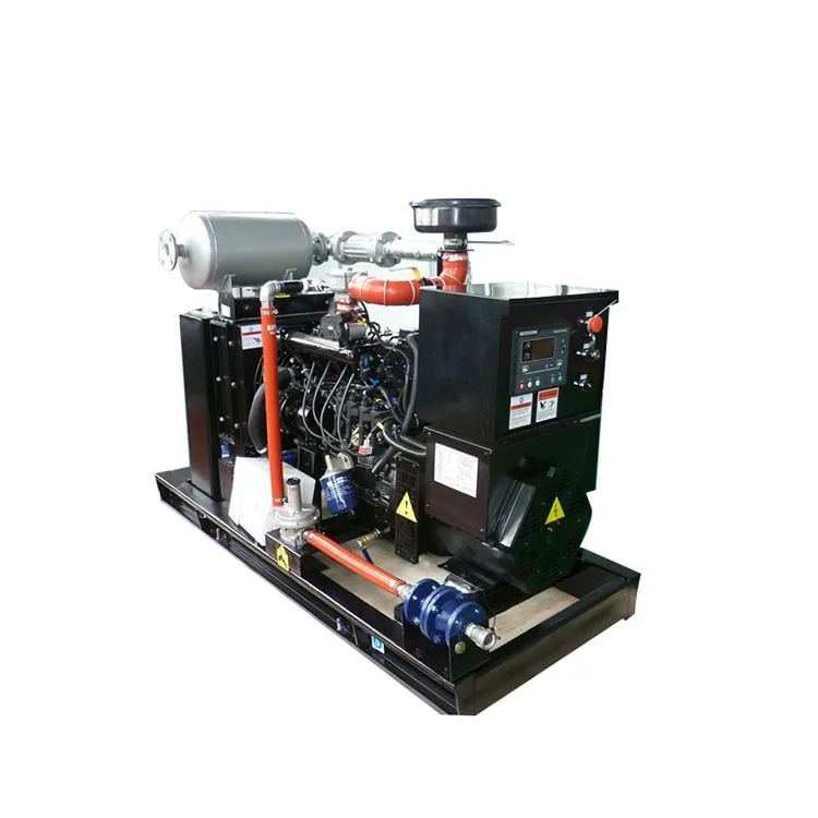 ce iso high efficient biomass generator green electricity power plant small wood gas generator